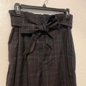 H&M Plaid Trouser Size 8